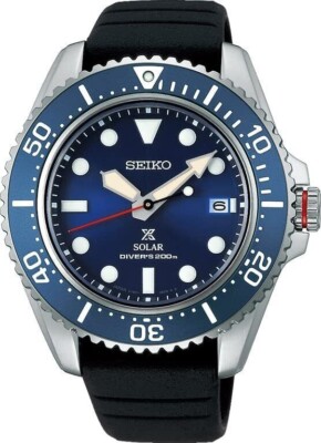 Seiko Prospex SBDJ055 Blue Solar Sapphire Diver Scuba 200m