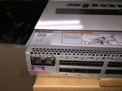 SUN / ORACLE 7052970 Datacenter Infiniband Switch 36 QDR PORTS NO RAILS ...