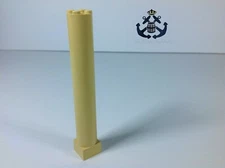 Lego Tan Support 2 x 2 x 11 Solid Pillar 6168c01 For HP Hogwarts 4709 / 4733 