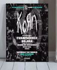 Korn Announce 30th Anniversary Tour 2024 October 5 Los Angeles, Ca Poster