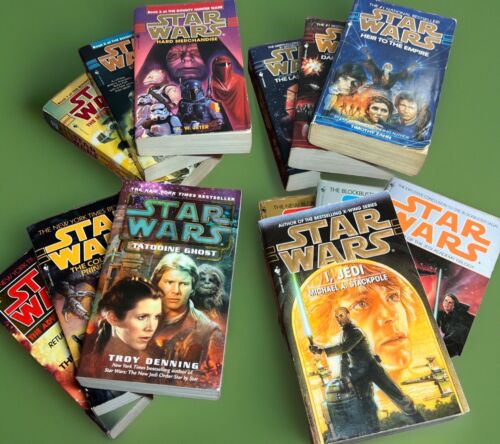 Star Wars Legends Lot x13 Fall of the Empire Era MM Paperback Books - 3 Trilogy