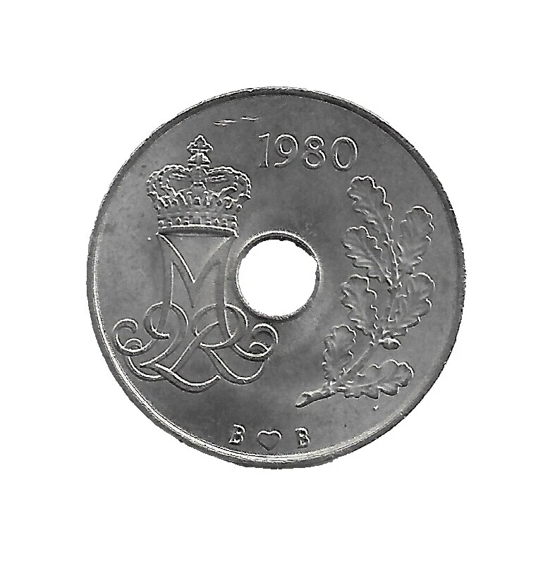 1980 monedas danesa