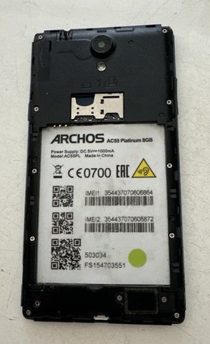 Archos AC55 Platinum Defekt Teilespender - Logic Board Kamera Platine Etc Ok