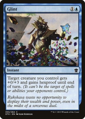 MTG COMMON REGULAR DTK: DRAGONS OF TARKIR NM - GLINT 055/264 