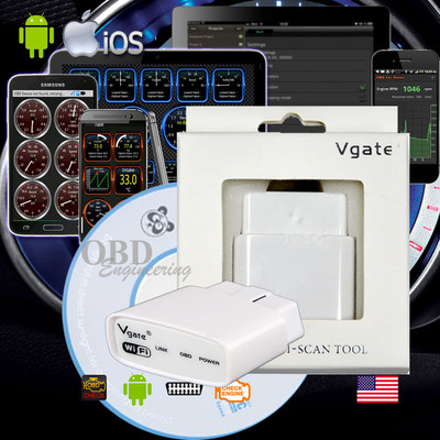 VGate WiFi OBD2  II Car Diagnostic Scan tool Code Reader  iPhone/Android Retail