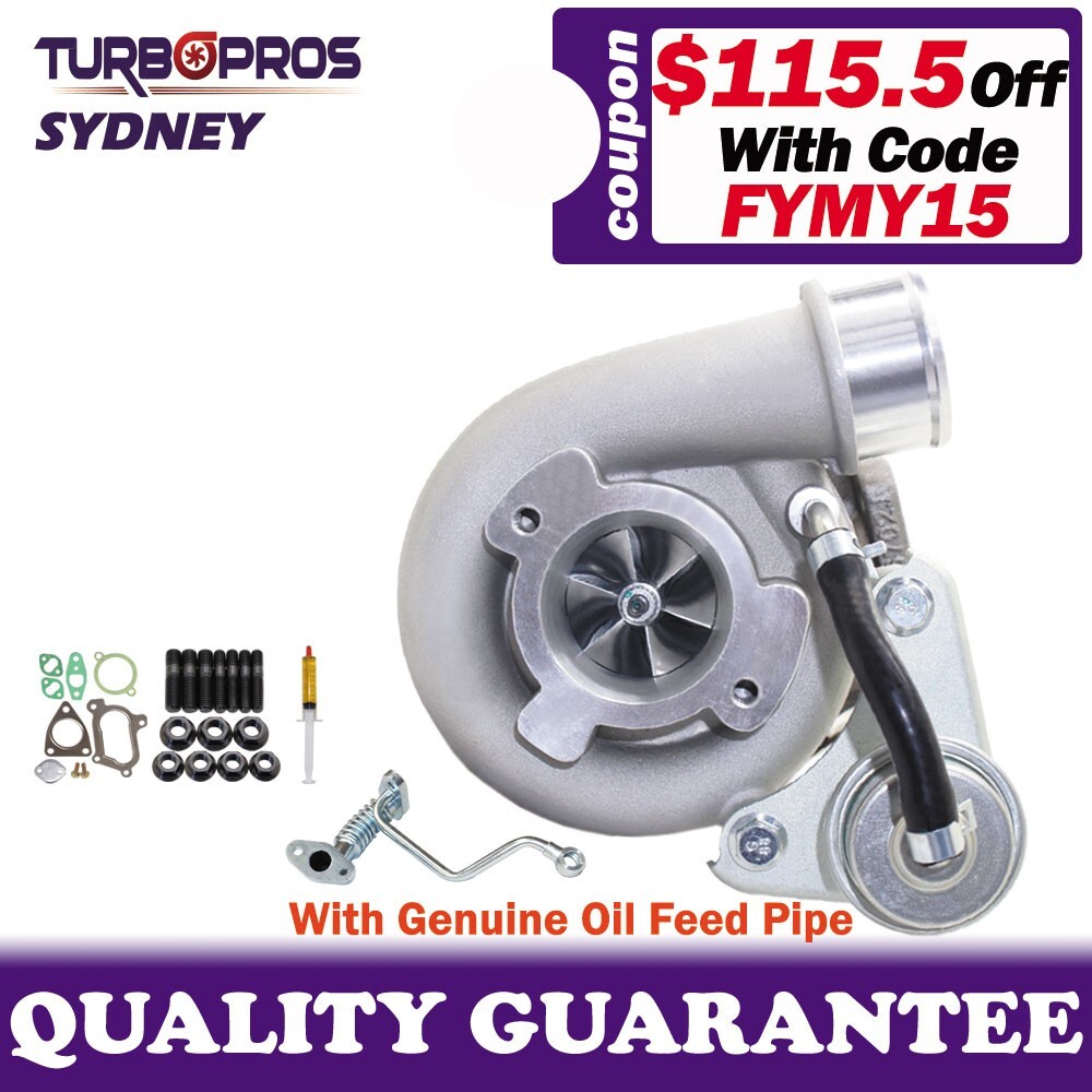 High-Performance Billet Turbo & Oil Feed Pipe for Toyota Hilux 1KZ-TE 3.0L CT12B Upgrade