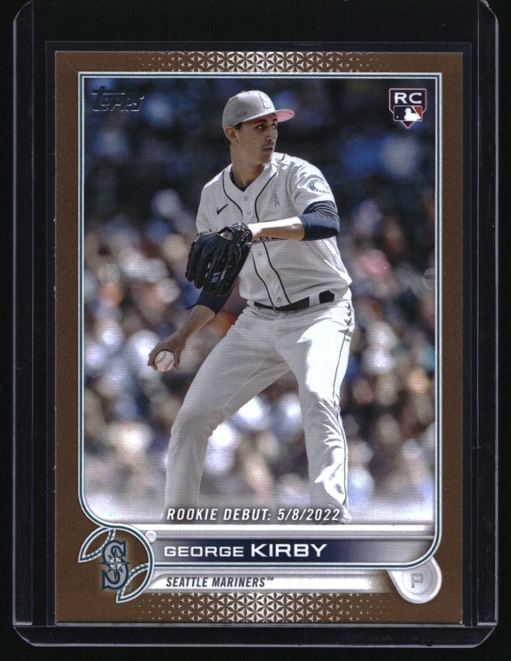 2022 Topps Update #US290 George Kirby Gold 0767/2022 RC