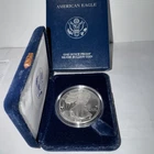 2003W American Eagle Silver Proof 1 oz. Bullion Coin with Box & COA