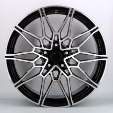20" bp 877 concave fits bmw alloy wheels 3/5/6/7 series t5 m3 staggered + tyres