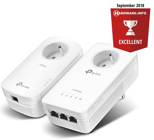 Tp-Link Powerline Av1300 Wi-Fi Kit Pass. - Photo 5/7