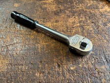 Vintage Sidchrome 1/2" Drive Ratchet Handle. #2228-5 Made in Australia H
