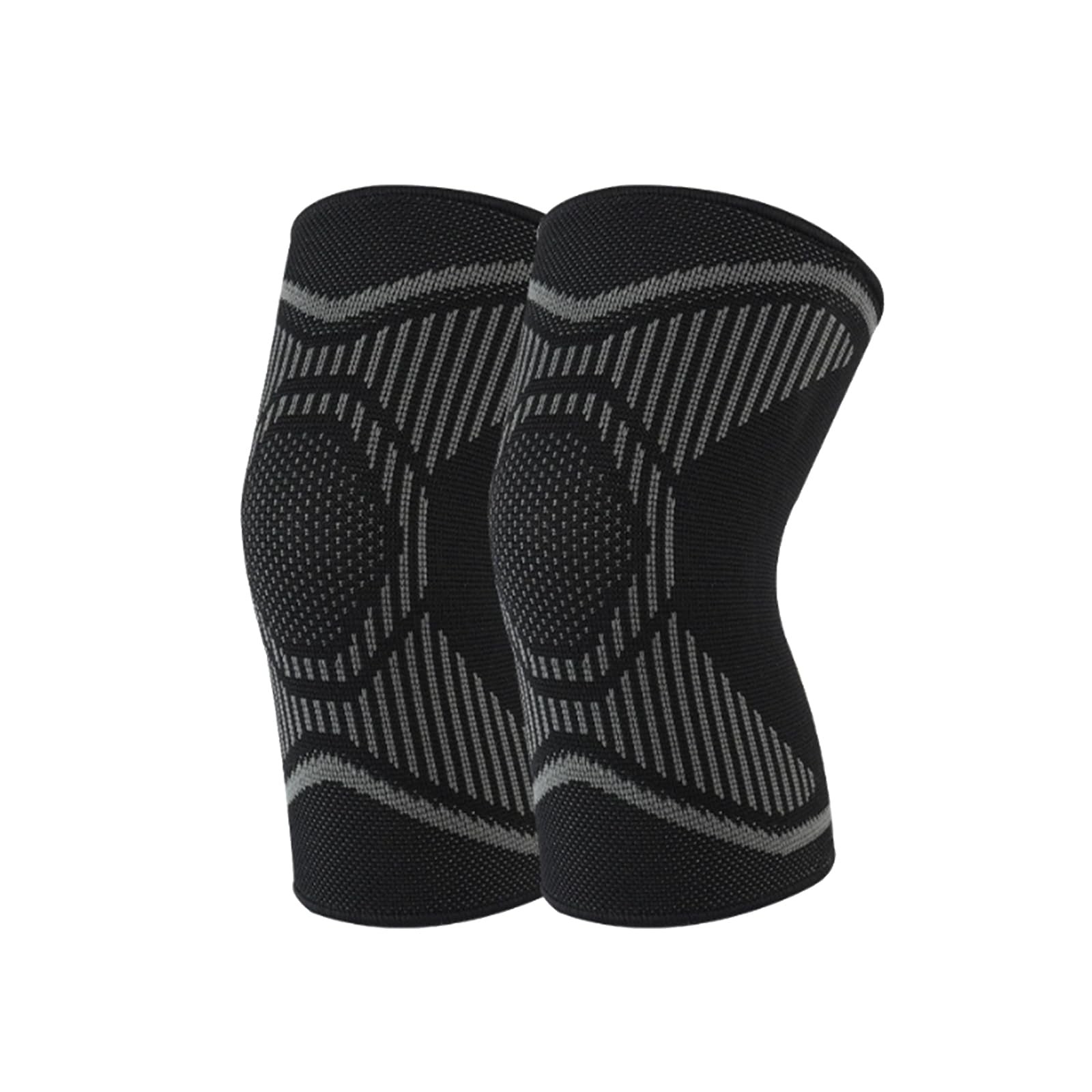 Genouillère sport enfant respirante en nylon élastique bleu taille S