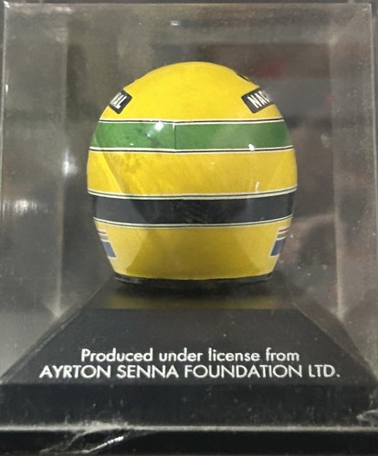 Casque Minichamps 1/8 - A. Senna - Williams, Racing 1994 - 540380492 - Imagen 4 de 6