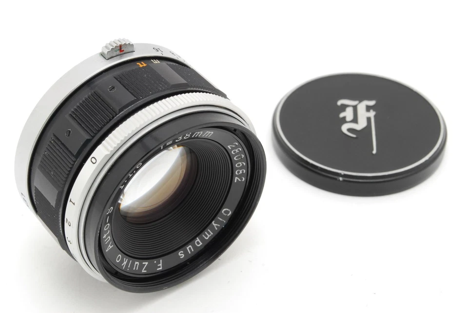 Lente TTL CLA'd [COMO NUEVA] Olympus Zuiko 38 mm f/1,8 para PEN F FT FV de... - Imagen 3 de 4