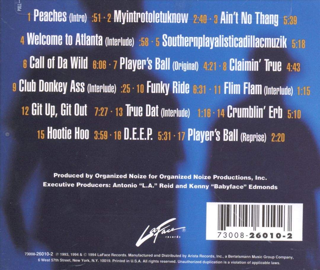 OutKast –Southernplayalisticadillacmuzik Southernplayalisticadillacmuzik - Album by Outkast | Spotify