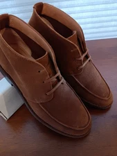 ASTORFLEX CHUKKA BOOT-9 M- NEW- MADE IN ITALY- CHOCOLATE SUEDE- $119