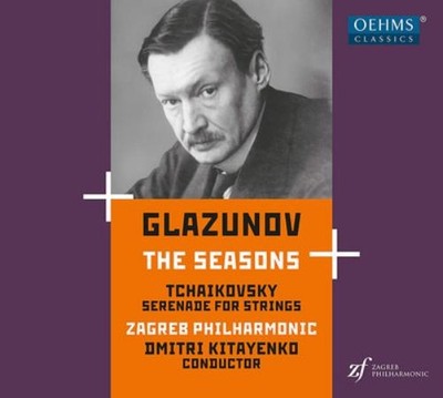 Alexander Glazunov Glazunov: The Seasons/Tchaikovsky: Serenade for Strings (CD)