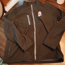 Clique Todd Helton Hall of Fame 2024 Jacket L Black Softshell Colorado Rockies