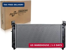 34"Aluminum CU2370 Radiator Compatible with Chevy Silverado Avalanche Suburban T