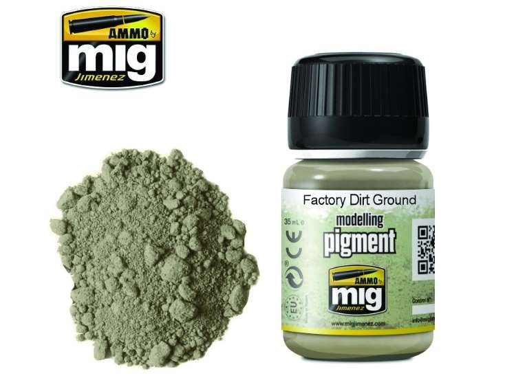 Ammo Mig A.MIG3030 35ml - Pigments - Factory Dirt Ground