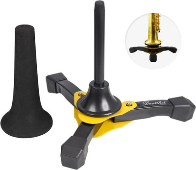 Foldable Portable Soprano Saxophone Stand, Sax Tripod Holder, Portable Soprano S