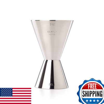 Barfly Superfly Jigger 1Oz X 2Oz Stainless Steel M37166