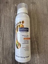 Footlogix Sweaty Feet Formula Mousse - Full Size 4.23 Oz READ DESCRIPTION