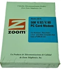 New Vintage Zoom 3075 56k V.92/V.90 PC Card Modem. PCMCIA