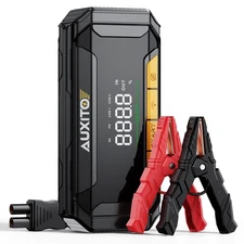 6000A Jump Starter Car Box Heavy Duty Truck Battery Booster Charger 12V Portable