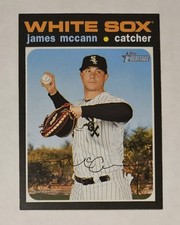 JAMES McCANN 2020 Topps Heritage #106 White Sox All-Star