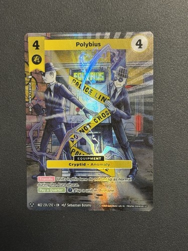 MetaZoo TCG Polybius Alternate Art 231/212 - Torrential Tides