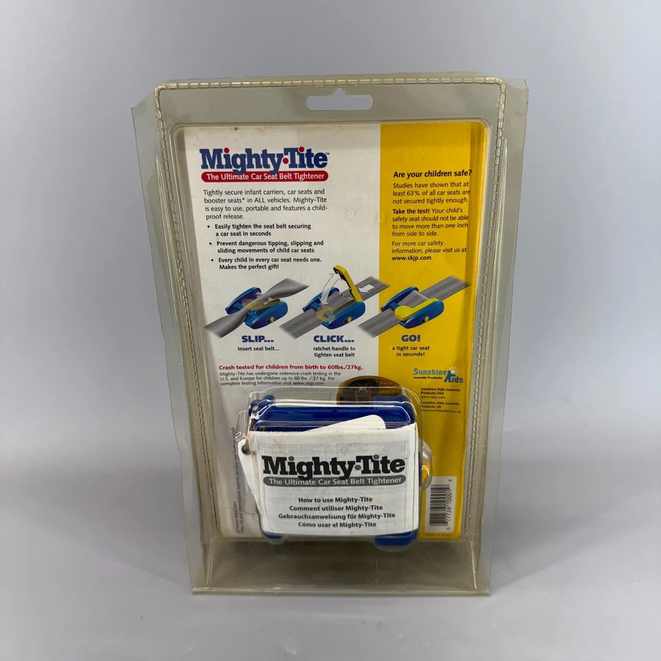 MIGHTY TITE Ultimate Tensor de Cinturón de Seguridad Auto Coche Niño Bebé Sol Niños Nuevo Foto 4 de 4