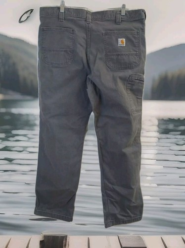 Carhartt Pants Mens 38x32 (Actual 38x30.5) Relaxed Fit Straight Leg Work - Picture 2 of 15