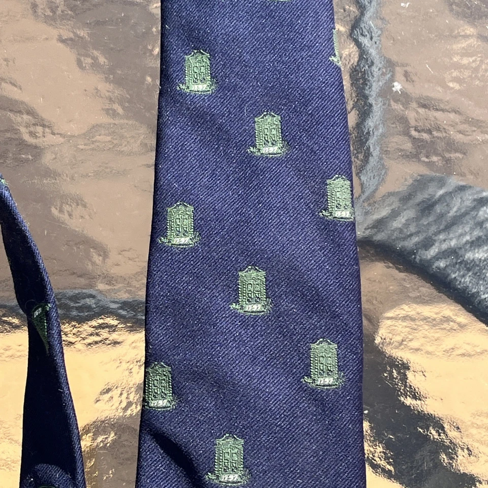 Corbata Pick-Smith Ltd Locust Valley NY de colección Deerfield Academy Foto 3 de 4