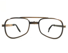 Vintage Tart Optical Eyeglasses Frames Buddie Brown Copper Oversized 54-20-132