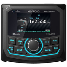 Kenwood KMR-XM500 eXcelon Marine Powersports Gauge Style Digital Media Receiver