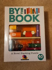  By The Book -  A  Novel Stacking Puzzle  Brainwright NEW Gift