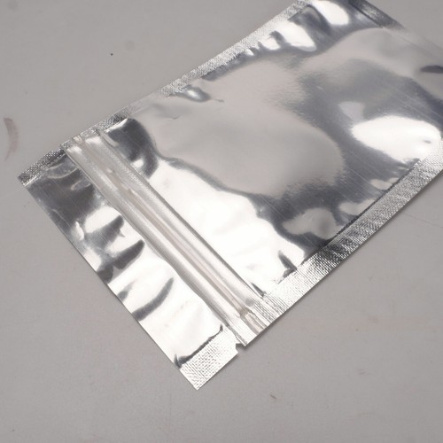 50PCS Aluminum Foil Pouch Packing Bag Zip Seal Mylar Self Seal Sliver 8.5X14cm - Picture 3 of 5