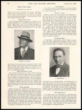 1929 Henry Lapidus Photo Kurz Footwear Brooklyn Golf Hole In 1 Article Print Ad