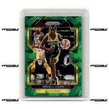 2023 Panini Prizm WNBA - Jewell Loyd #43 Green Ice Prizm SSP