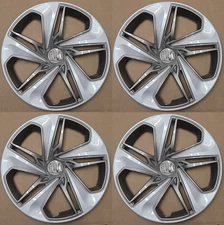 Set of 4 Hubcap Wheel Cover fits 2019 2020 2021 16" Civic Rim Silver Gray