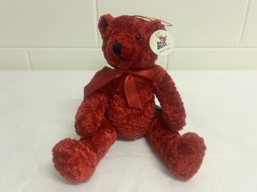 Vintage Red Teddy Bear Getco Toys - Picture 1 of 2