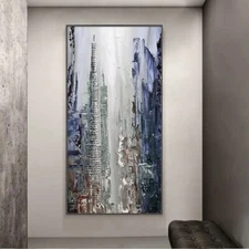 Abstract Oil Painting On Canvas Modern Oil Painting Hand Painted Big Wall Art