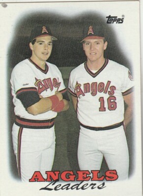 FREE SHIPPING-MINT-1988 Topps #381 Wally Joyner Angels LEADERS PLUS BONUS CARDS