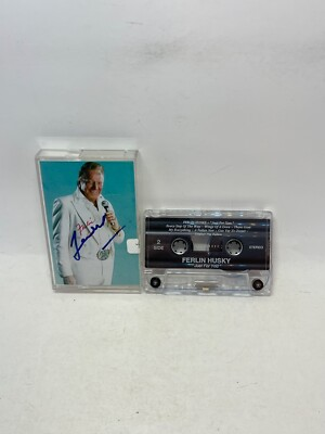 #ad Ferlin Husky just for you signed Cassette Tape $19.79