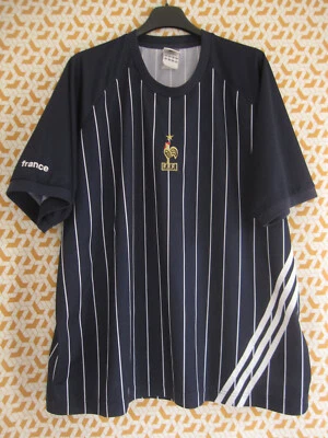 Maillot Equipe de France Entrainement 2006 Vintage Adidas Football - XL - Photo 1/4