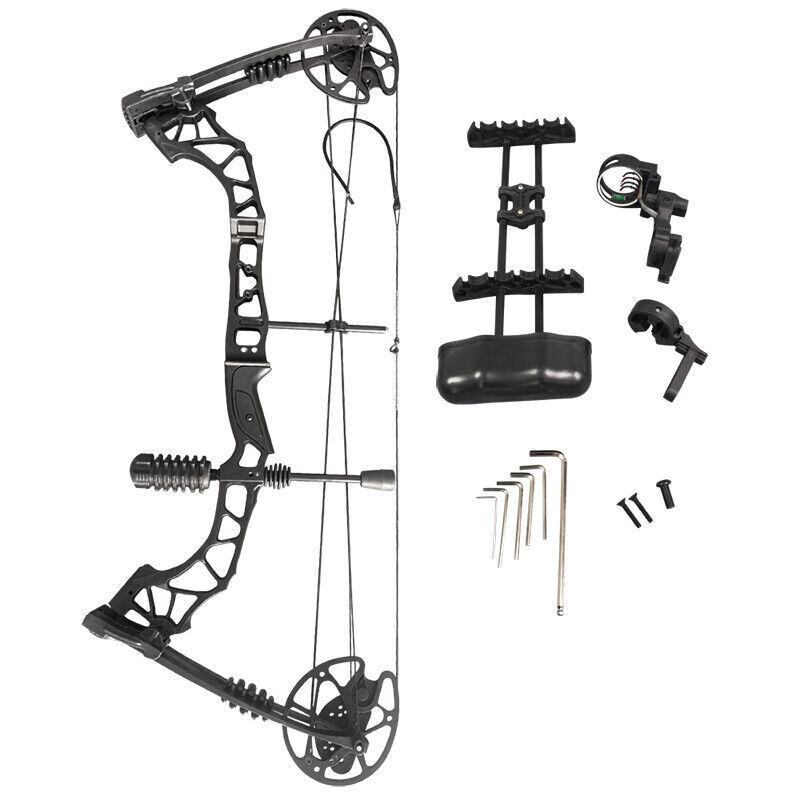 Compound Bow Arrows Set 3070lbs Adjustable Archery Shooting Let Off 85