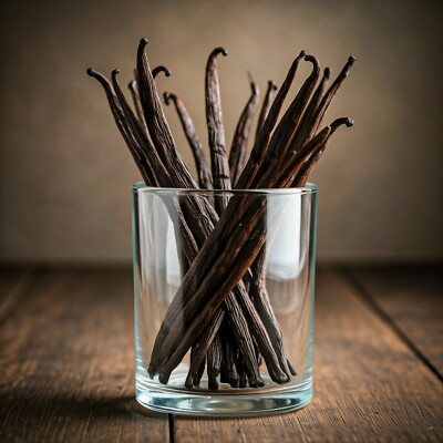 Whole Vanilla Beans, Bulk Grade A Vanilla Bean Pods For Vanilla Extract & Baking
