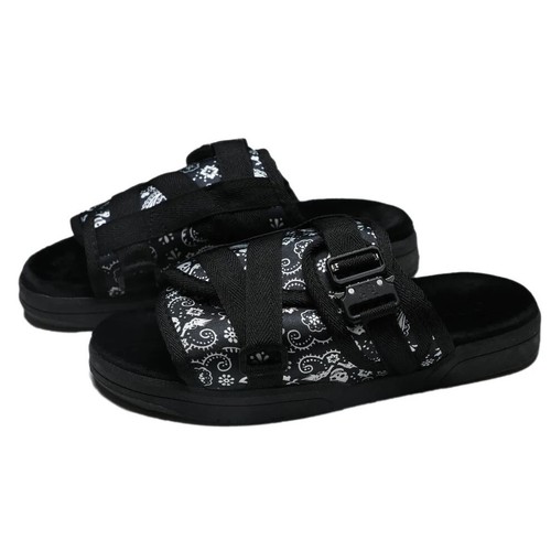 Draco Slides Remastered Velvet Sole Bandanna Draco Slides Size 9-10 New w/Bag - Picture 4 of 17