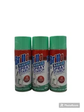 Brillo Basics 12 Oz. Aerosol Spray Starch 3 Bottle BB-28079  Brillo Basics